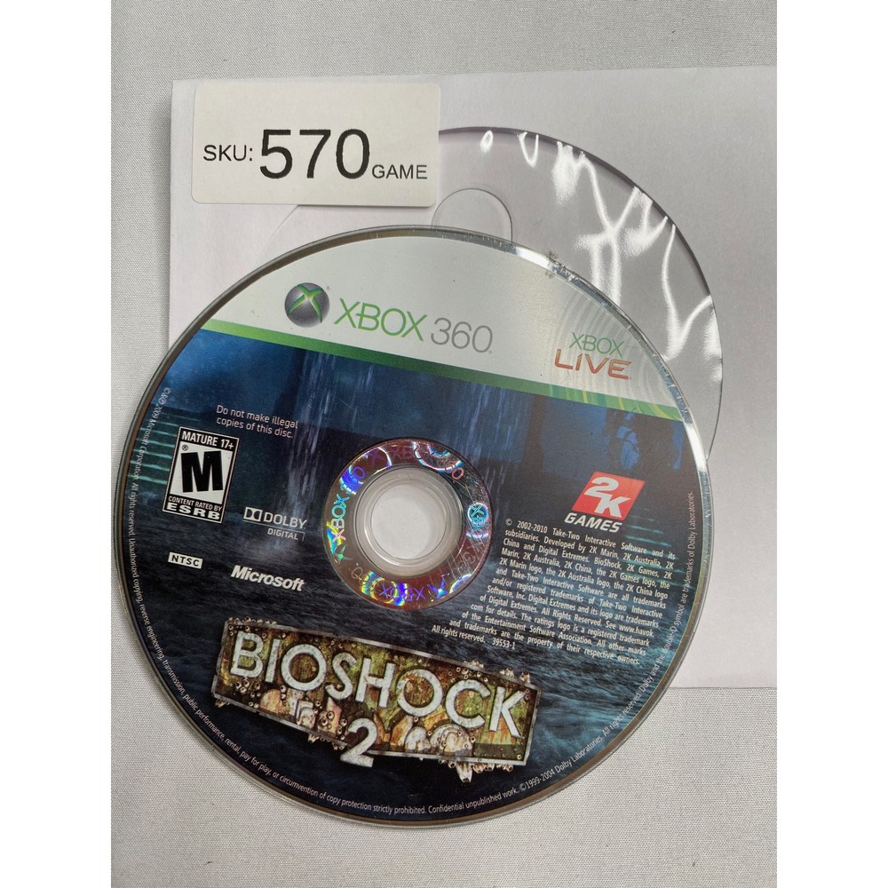 BioShock 2 Microsoft Xbox 360